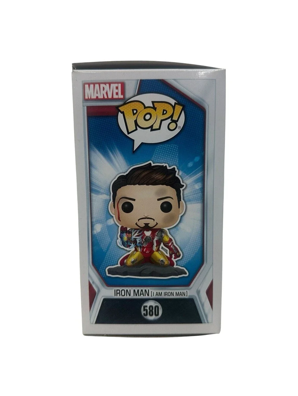 Funko POP! Iron Man [I Am Iron Man] Marvel Avengers Endgame #580 [GITD PX Exlc.]